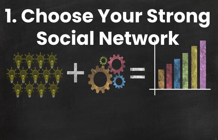 1. Choose Your Strong Social Network
