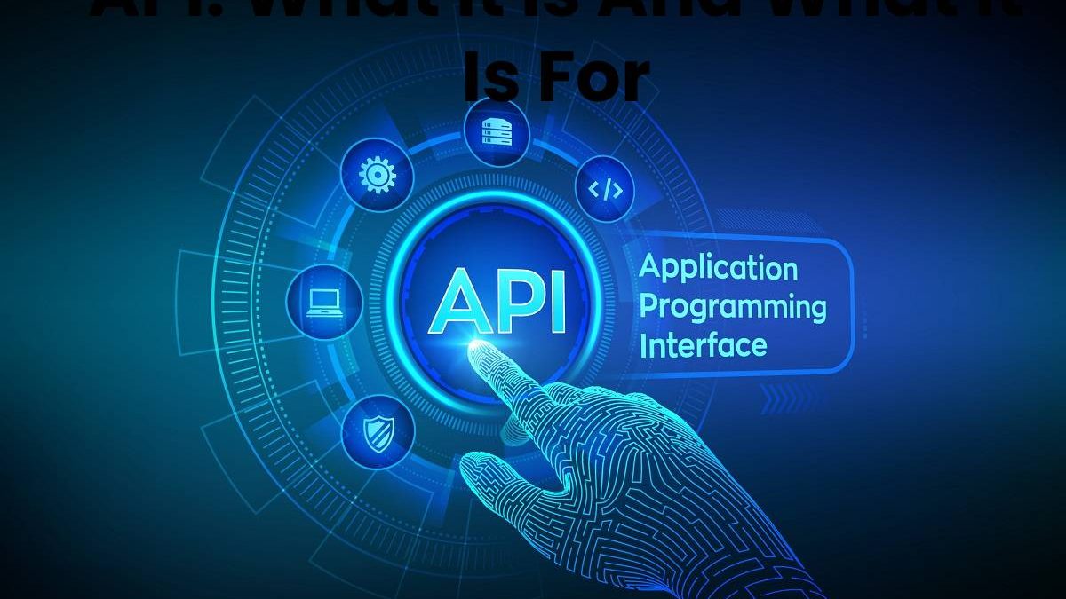 API: What It Is And What It Is For