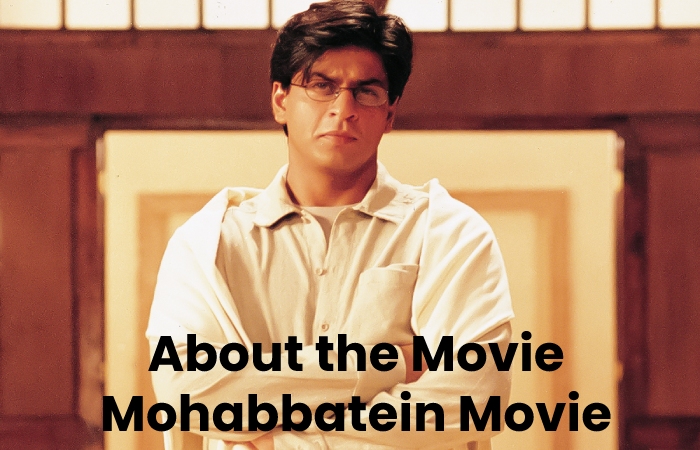 About the Movie Mohabbatein Movie