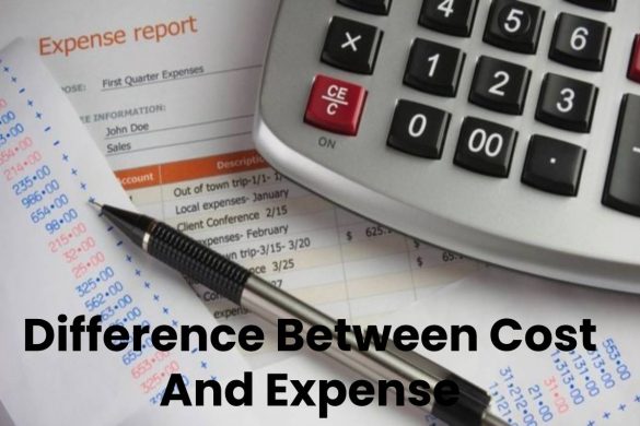 Difference Between Cost And Expense