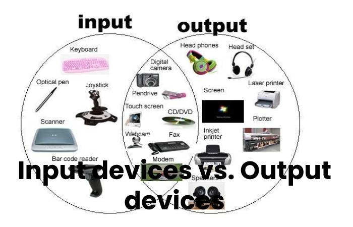 Input devices vs. Output devices