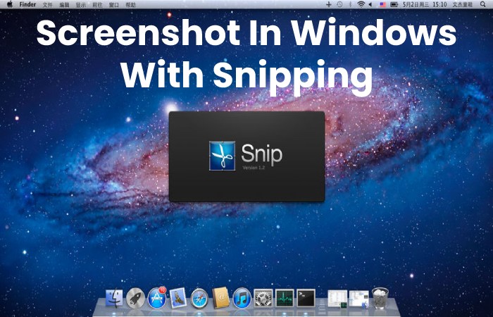 Screenshot In Windows With Snipping