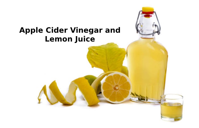 Apple Cider Vinegar and Lemon Juice