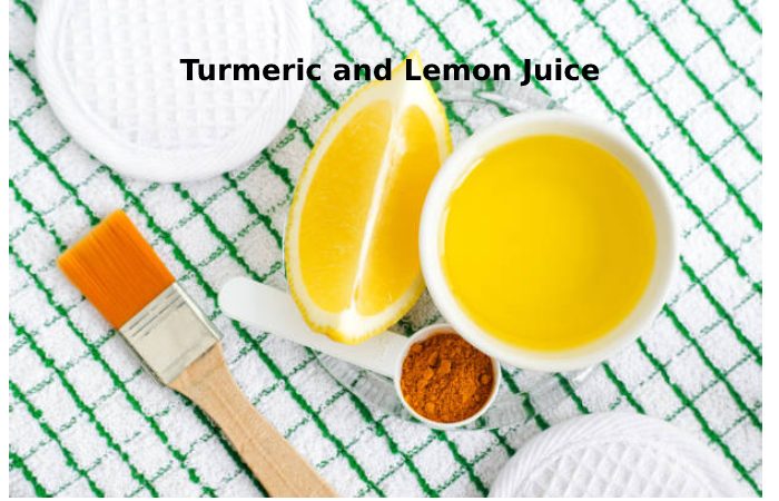 Turmeric and Lemon Juice