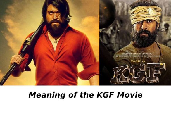 meaning of kgf movie