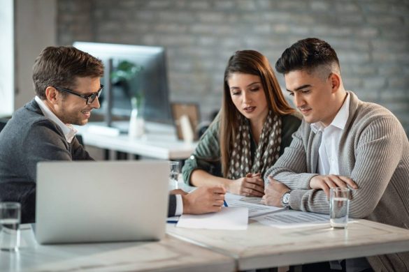Sales Team in an Insurance Agency