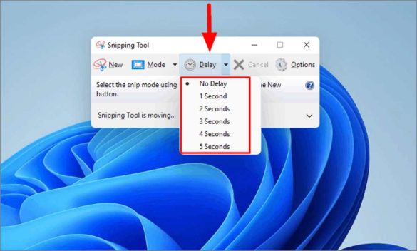 Screenshot In Windows With Snipping